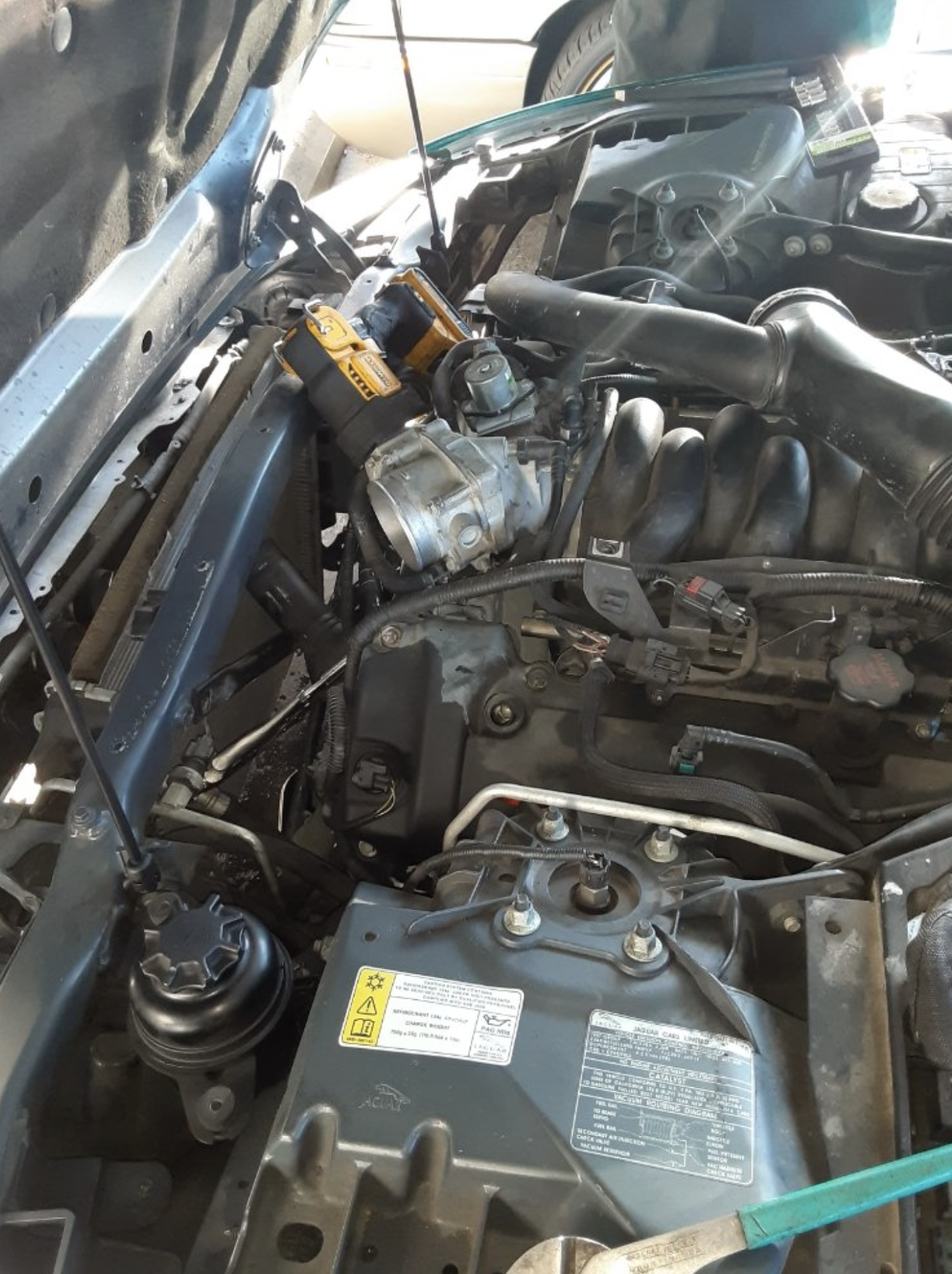 this image shows engine repair in Fort Collins, CO